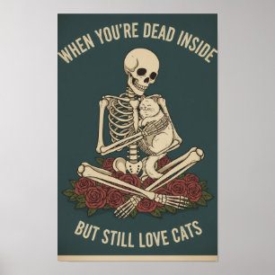 Poster Morto por Dentro, Gato por Fora