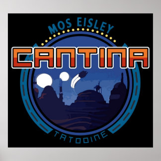 Poster Mos Eisley Cantina Tatooine