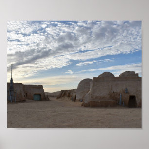 Poster Mos Espa no planeta Tatooine