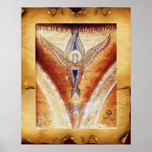 Pôster MOSAIC ANGEL, Bacia castanha