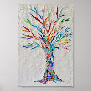 Poster Mosaic Tree of Life