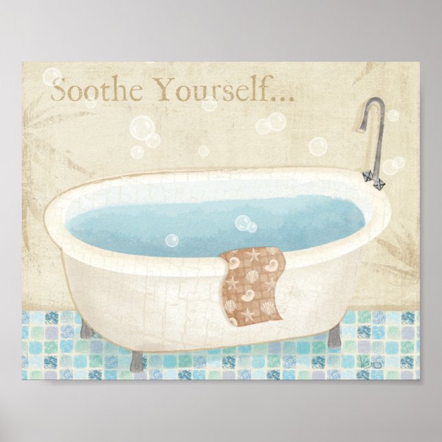 Poster Mosaico Bath (Frente)