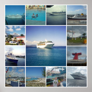 Poster Mosaico Cruise