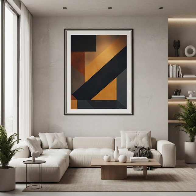 Poster Mosaico Geométrico (Criador carregado)