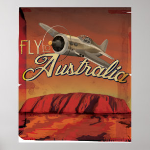 Pôster Mosca a Austrália