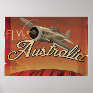 Poster Mosca a Austrália