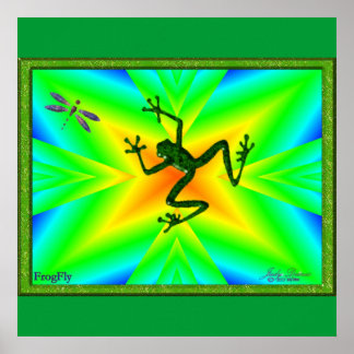 Pôster Mosca de rã