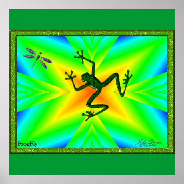 Pôster Mosca de rã (Frente)