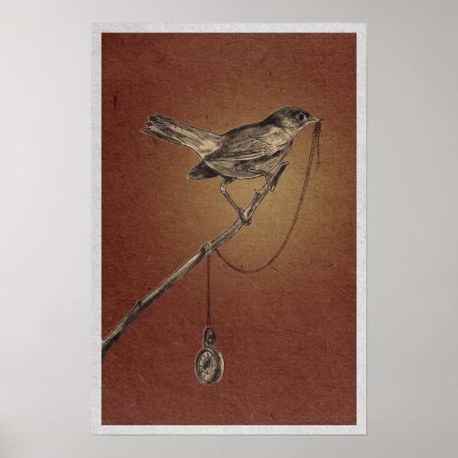 Poster Moscas de Tempo (Frente)