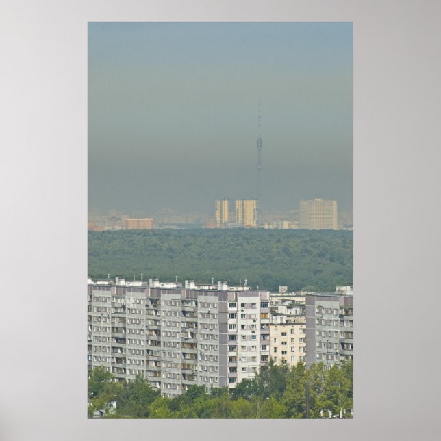 Pôster Moscou (Frente)