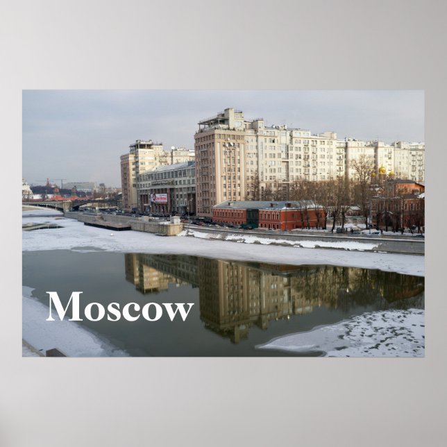 Pôster Moscou (Frente)