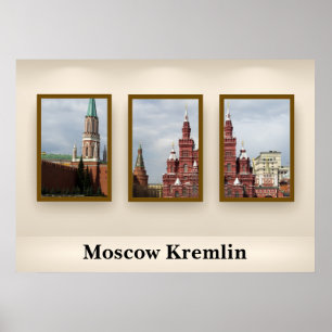 Pôster Moscovo Kremlin