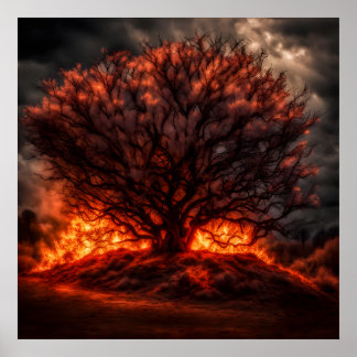 Poster Moses Burning Bush