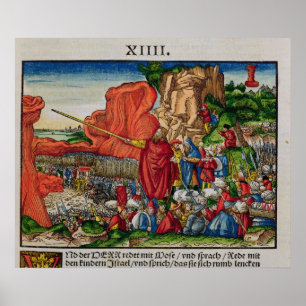 Poster Moses que cruza o Mar Vermelho
