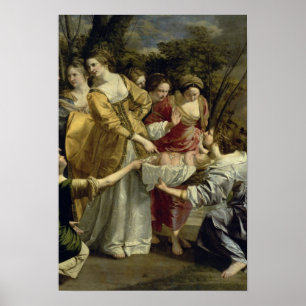 Pôster Moses salvou do Nile, c.1630