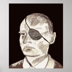 Pôster Moshe Dayan
