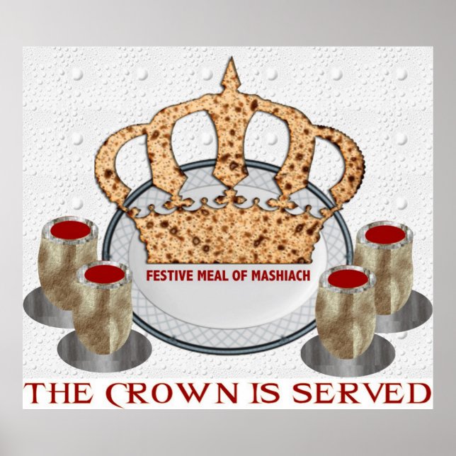 Poster Moshiach Meal (Frente)