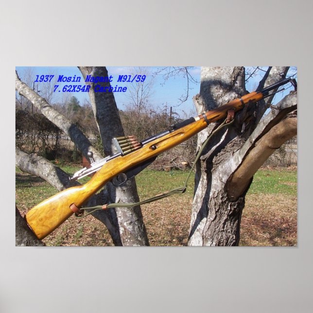 Poster mosin nagant m91/59 (Frente)