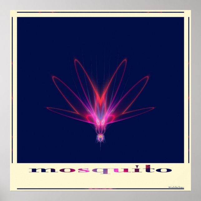 Poster mosquito (Frente)