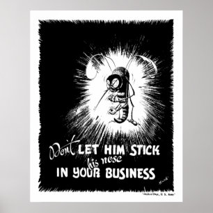 Pôster Mosquito de malária