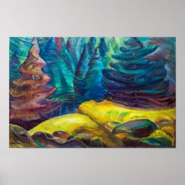 Poster Moss Amarelo | Emily Carr |