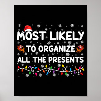 Poster Most Likely To Organize All The Xmas _1 