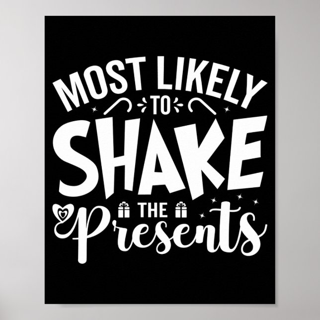 Poster Most Likely To Shake The  (Frente)
