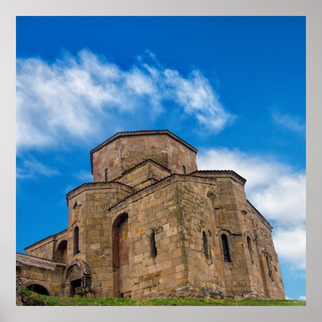 Poster Mosteiro de Jvar Georgia (Frente)