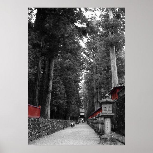 Poster Mosteiro japonês (Frente)