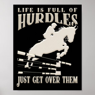 Poster Mostrar Cavalo Jumping Cavaleiro Equestre Cavaleir