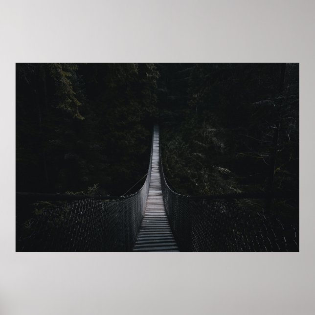 POSTER MOSTRAR FOTO DE FOCO DA BRIDGE DE MADEIRA MARCADA (Frente)