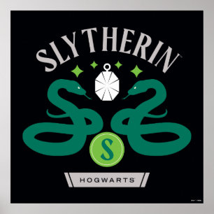 Poster Mostre o Orgulho da Casa SLYTHERIN™ com este gráfi