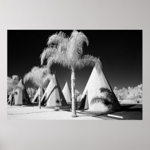 Poster Motel do Wigwam