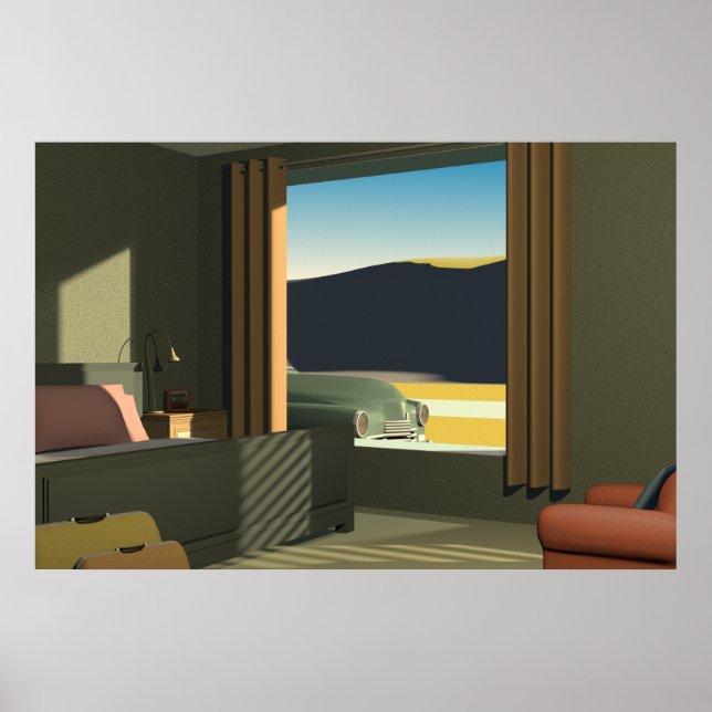 Poster Motel Ocidental (Frente)