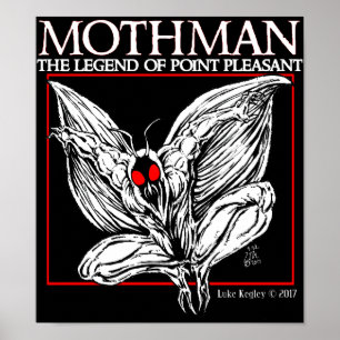 Poster Mothman: A legenda do ponto agradável