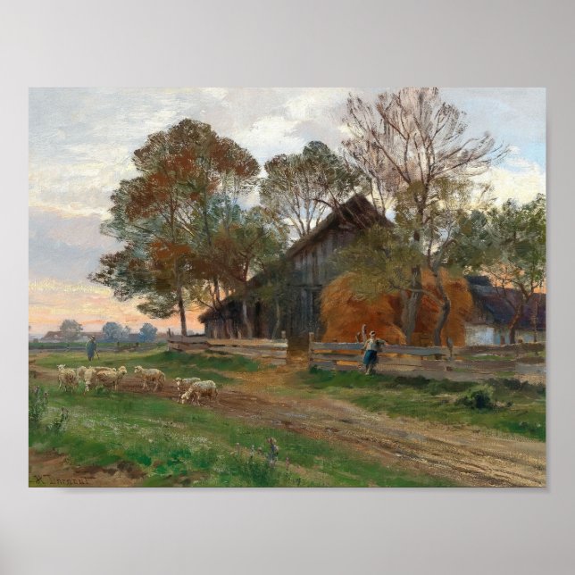 Poster Motif do Plankenberg Hugo Darnaut (Frente)