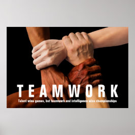 Poster Motivação da cotação Inspiracional do trabalho em
