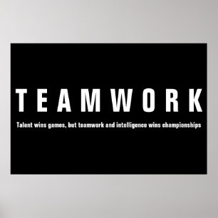 Poster Motivação da cotação Inspiracional do trabalho em