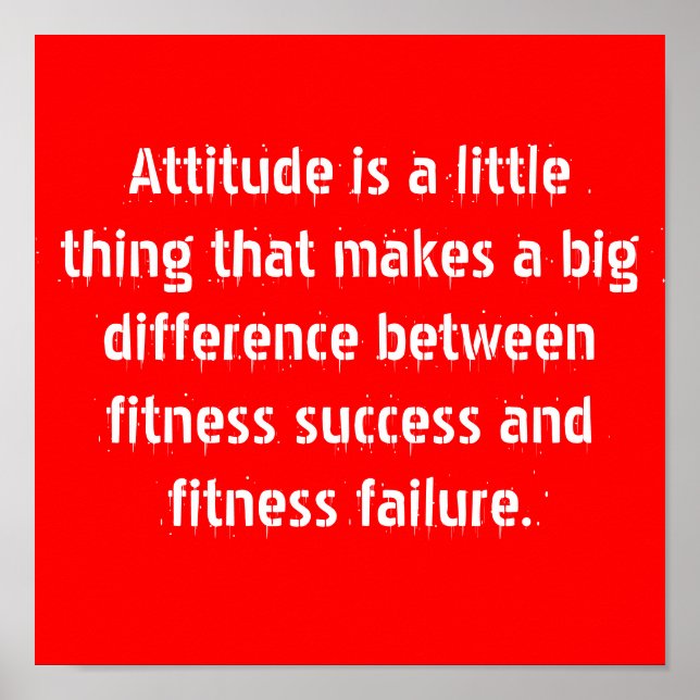 Pôster Motivação da malhação (Frente)