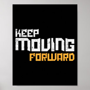 Poster Motivação da Malhação de Workout Continua a Avança