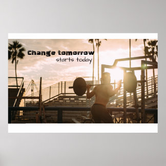 Poster Motivação da Manhã