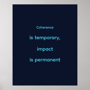 Poster Motivação de Engenheiro Quântico Ciano Marinho