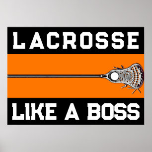 Poster Motivação de Lacrosse