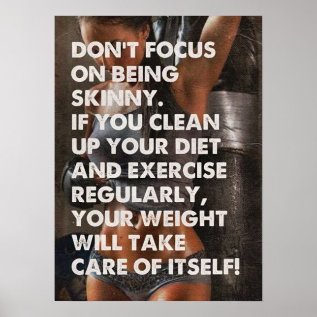 Poster Motivação de Workout (Frente)
