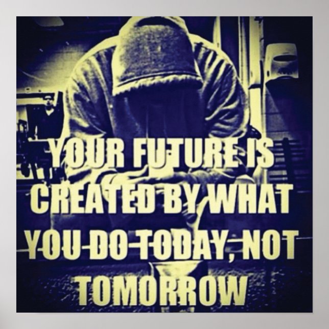 Poster Motivação de Workout (Frente)