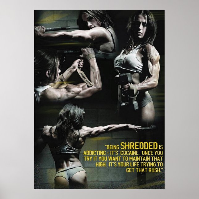 Poster Motivação de Workout (Frente)