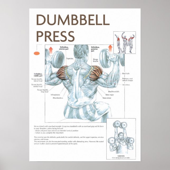 Pôster Motivação de Workout (Frente)