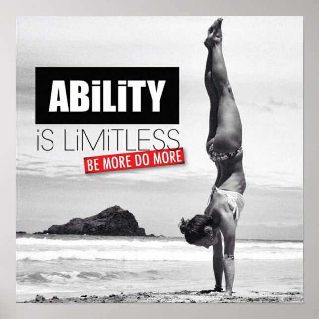 Pôster Motivação de Workout (Frente)