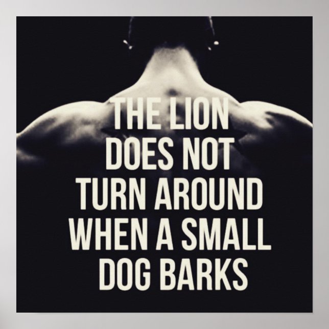 Pôster Motivação de Workout (Frente)