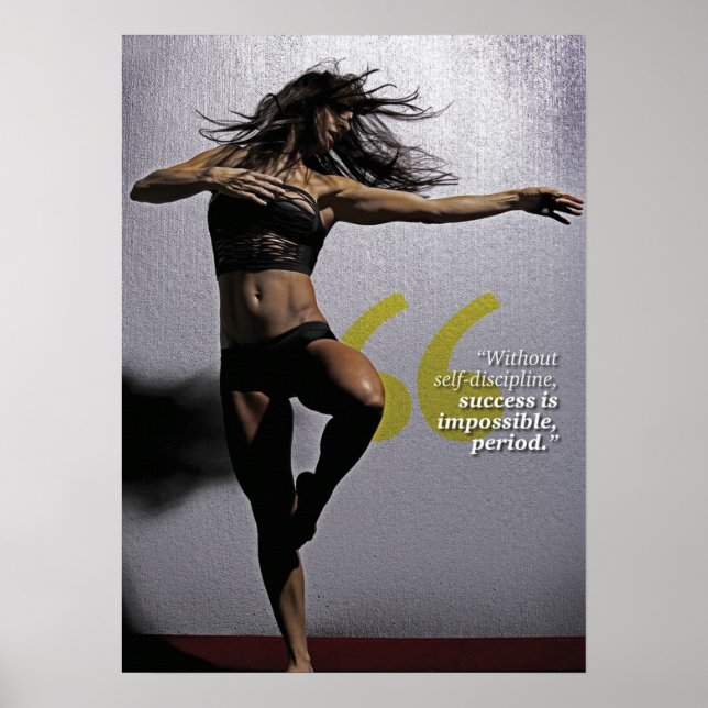 Pôster Motivação de Workout (Frente)